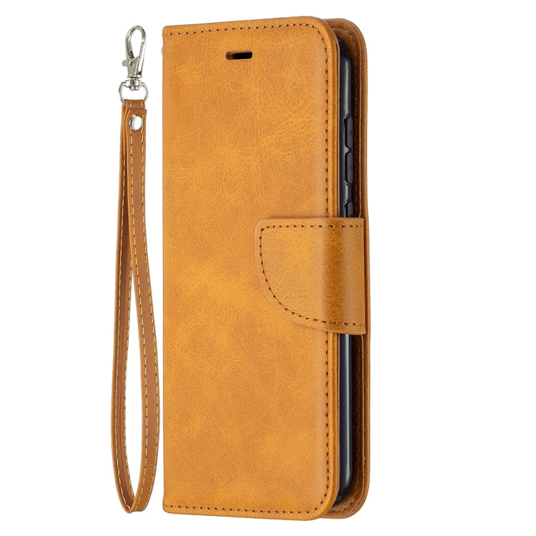 For Nokia C1 Plus Retro Lambskin Texture Pure Color Horizontal Flip PU Leather Case with Holder & Card Slots & Wallet & Lanyard