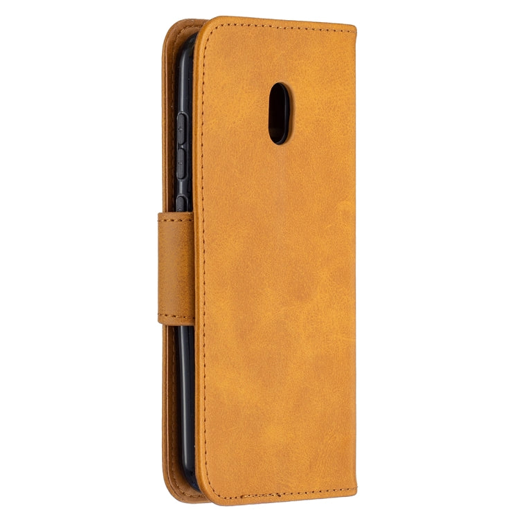 For Nokia C1 Plus Retro Lambskin Texture Pure Color Horizontal Flip PU Leather Case with Holder & Card Slots & Wallet & Lanyard