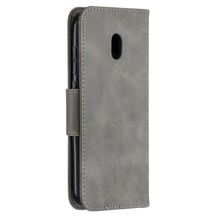 For Nokia C1 Plus Retro Lambskin Texture Pure Color Horizontal Flip PU Leather Case with Holder & Card Slots & Wallet & Lanyard