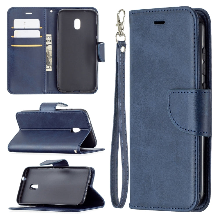 For Nokia C1 Plus Retro Lambskin Texture Pure Color Horizontal Flip PU Leather Case with Holder & Card Slots & Wallet & Lanyard