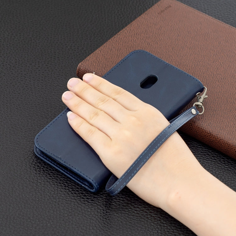 For Nokia C1 Plus Retro Lambskin Texture Pure Color Horizontal Flip PU Leather Case with Holder & Card Slots & Wallet & Lanyard