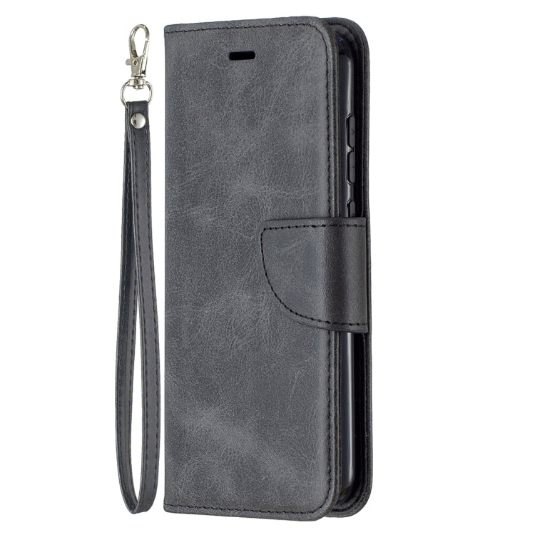 For Nokia C1 Plus Retro Lambskin Texture Pure Color Horizontal Flip PU Leather Case with Holder & Card Slots & Wallet & Lanyard