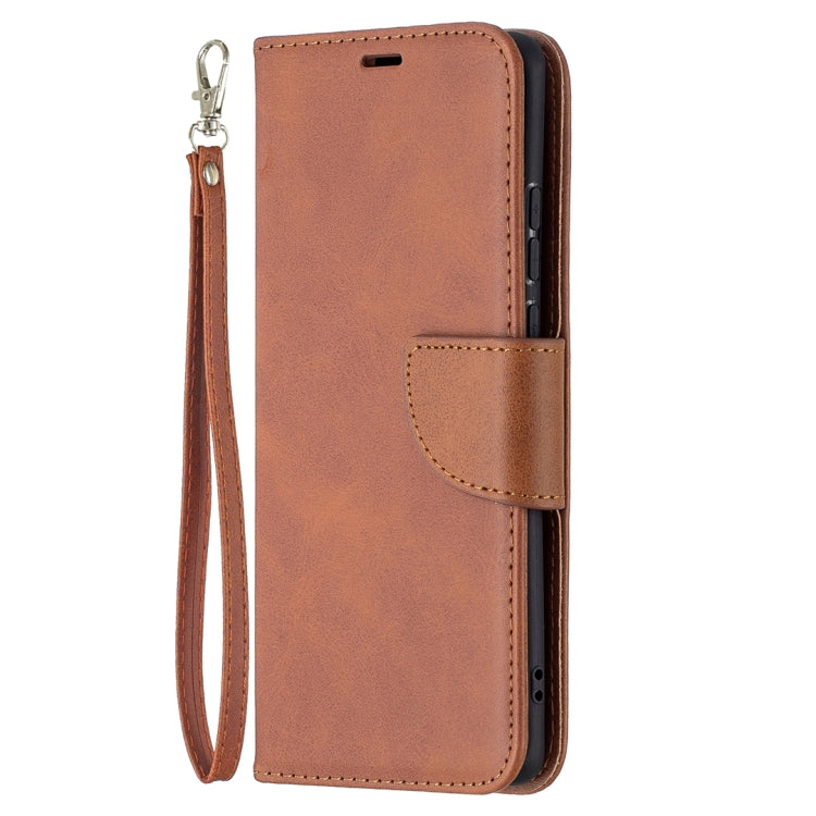 For Huawei P50 Pro Retro Lambskin Texture Pure Color Horizontal Flip PU Leather Case with Holder & Card Slots & Wallet & Lanyard
