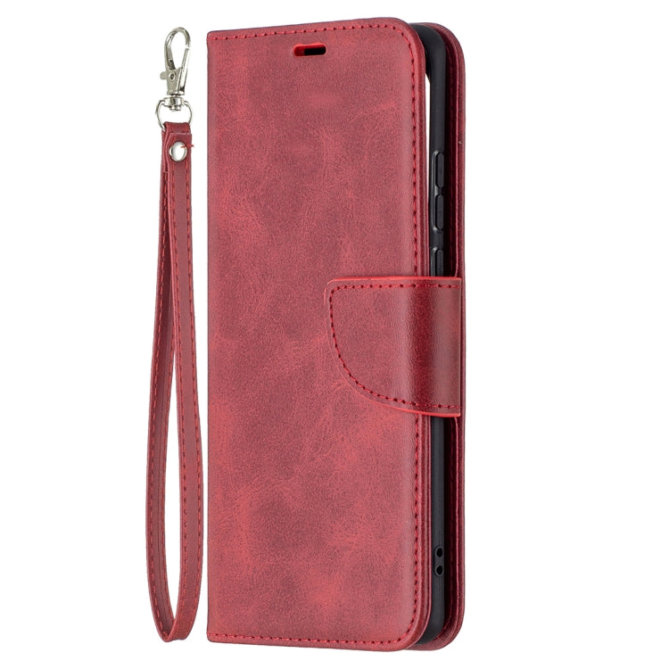 For Huawei P50 Pro Retro Lambskin Texture Pure Color Horizontal Flip PU Leather Case with Holder & Card Slots & Wallet & Lanyard