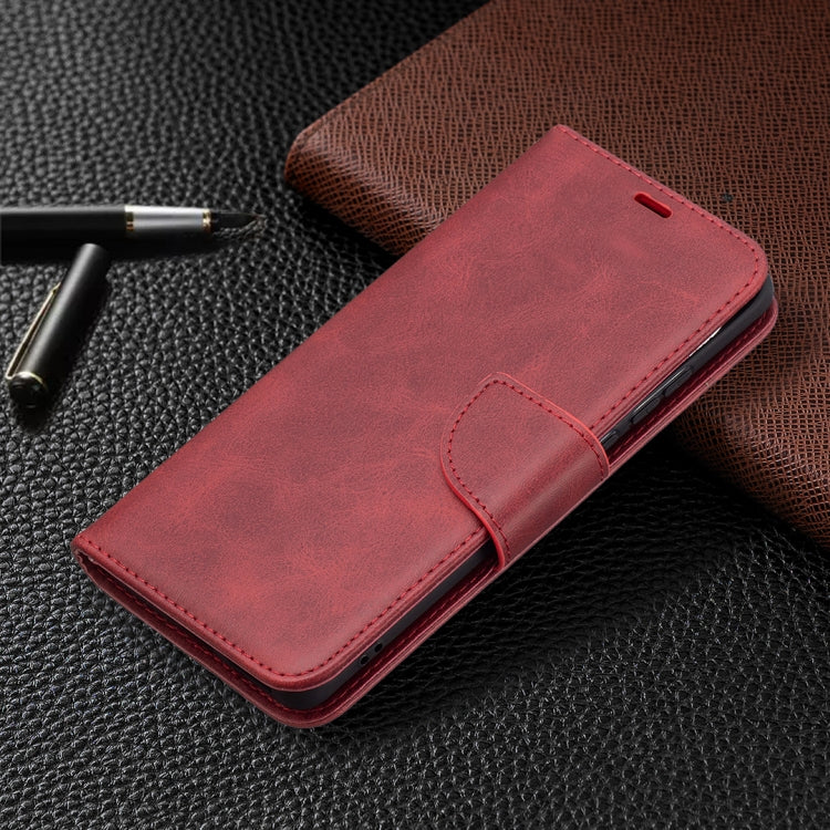 For Huawei P50 Pro Retro Lambskin Texture Pure Color Horizontal Flip PU Leather Case with Holder & Card Slots & Wallet & Lanyard