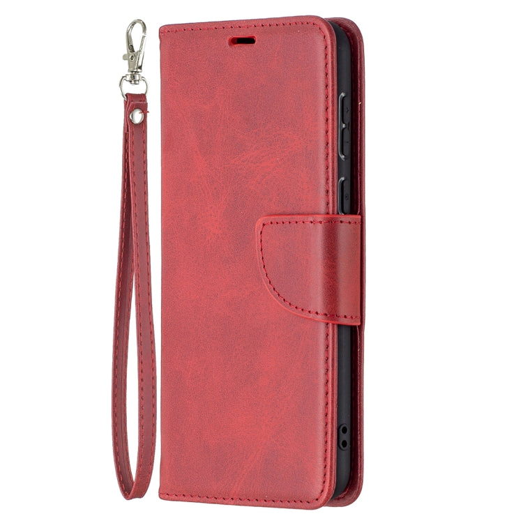 For Huawei P50 Retro Lambskin Texture Pure Color Horizontal Flip PU Leather Case with Holder & Card Slots & Wallet & Lanyard