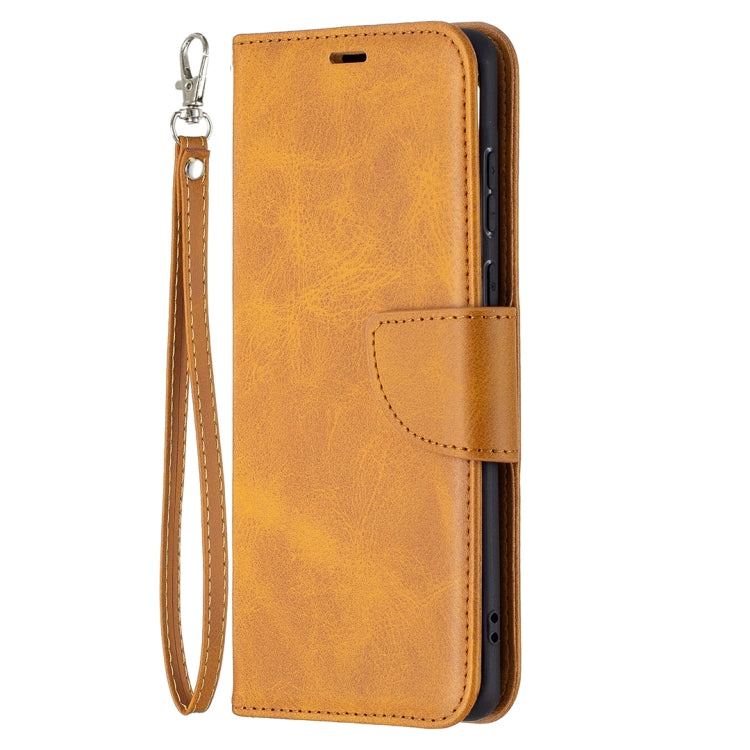 For Huawei P50 Retro Lambskin Texture Pure Color Horizontal Flip PU Leather Case with Holder & Card Slots & Wallet & Lanyard