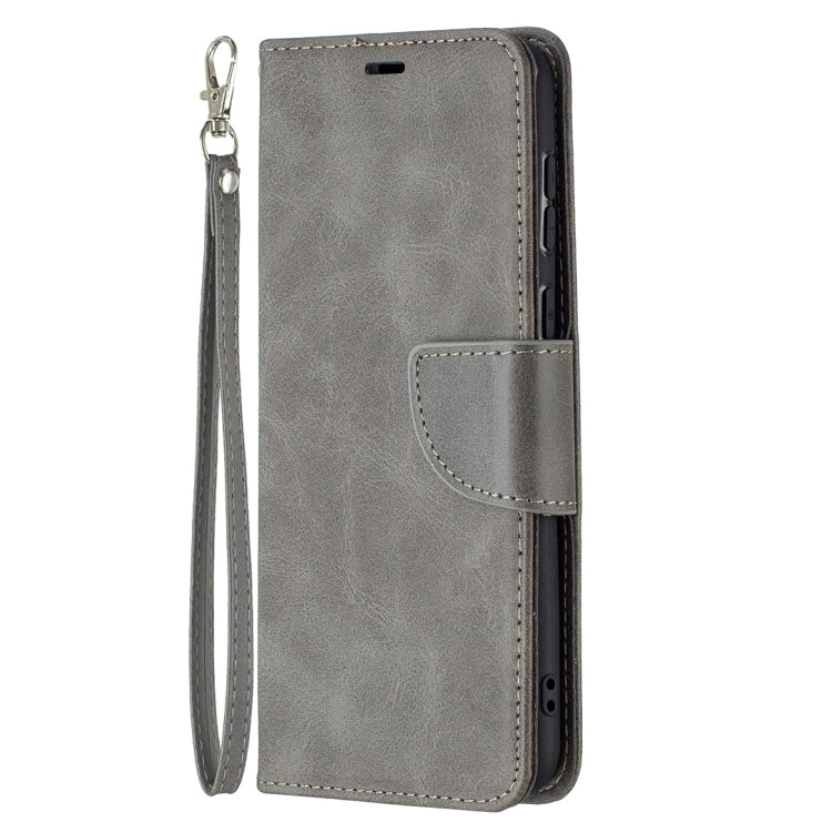 For Huawei P50 Retro Lambskin Texture Pure Color Horizontal Flip PU Leather Case with Holder & Card Slots & Wallet & Lanyard