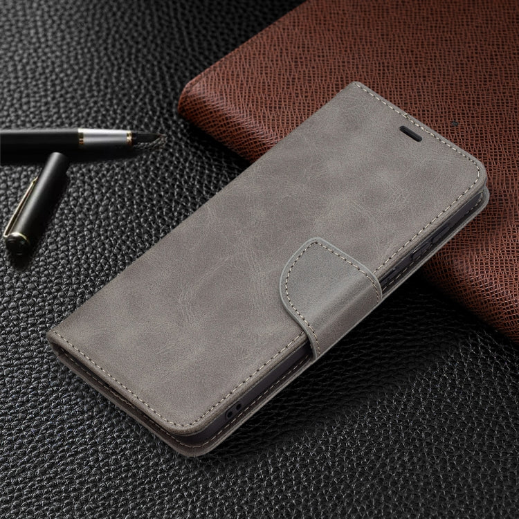For Huawei P50 Retro Lambskin Texture Pure Color Horizontal Flip PU Leather Case with Holder & Card Slots & Wallet & Lanyard