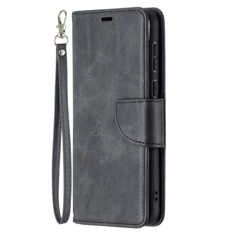 For Huawei P50 Retro Lambskin Texture Pure Color Horizontal Flip PU Leather Case with Holder & Card Slots & Wallet & Lanyard