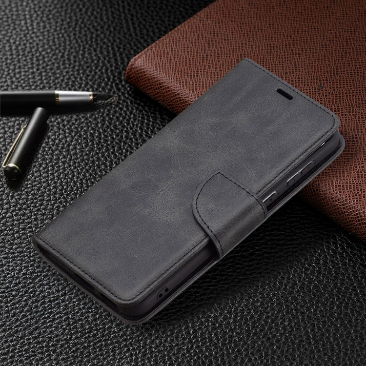 For Huawei P50 Retro Lambskin Texture Pure Color Horizontal Flip PU Leather Case with Holder & Card Slots & Wallet & Lanyard