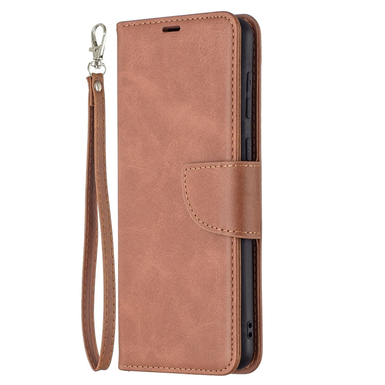 For Samsung Galaxy A02 Retro Lambskin Texture Pure Color Horizontal Flip PU Leather Case with Holder & Card Slots & Wallet & Lanyard