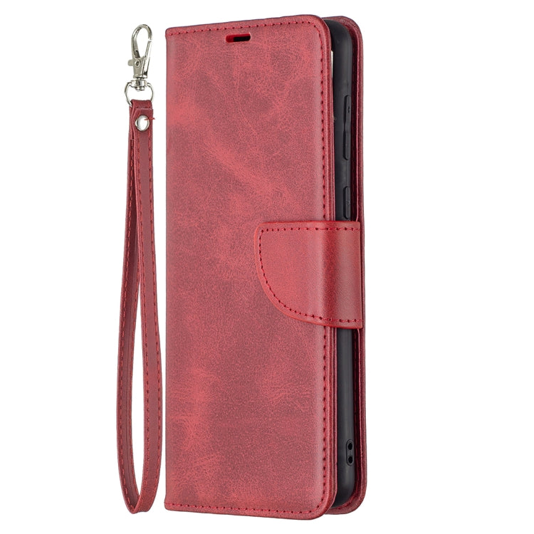 For Samsung Galaxy A02 Retro Lambskin Texture Pure Color Horizontal Flip PU Leather Case with Holder & Card Slots & Wallet & Lanyard