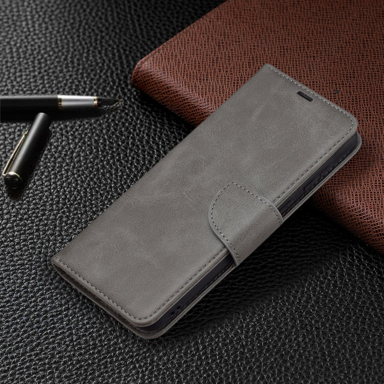 For Samsung Galaxy A02 Retro Lambskin Texture Pure Color Horizontal Flip PU Leather Case with Holder & Card Slots & Wallet & Lanyard