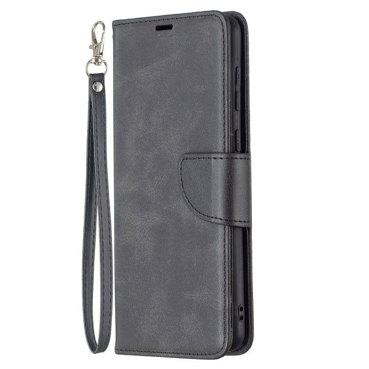 For Samsung Galaxy A02 Retro Lambskin Texture Pure Color Horizontal Flip PU Leather Case with Holder & Card Slots & Wallet & Lanyard
