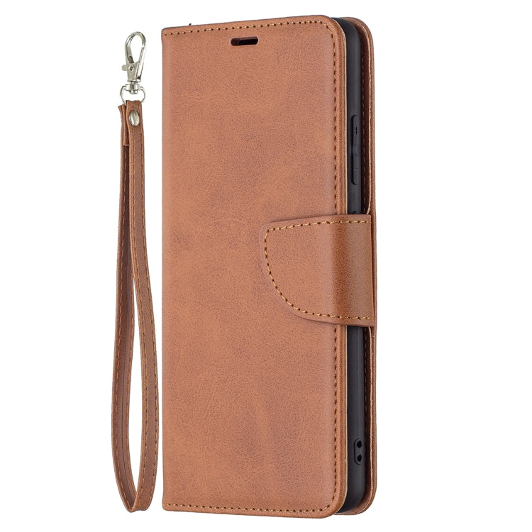 For Samsung Galaxy A32 4G Retro Lambskin Texture Pure Color Horizontal Flip PU Leather Case with Holder & Card Slots & Wallet & Lanyard
