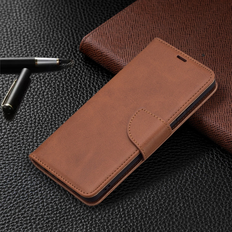 For Samsung Galaxy A32 4G Retro Lambskin Texture Pure Color Horizontal Flip PU Leather Case with Holder & Card Slots & Wallet & Lanyard