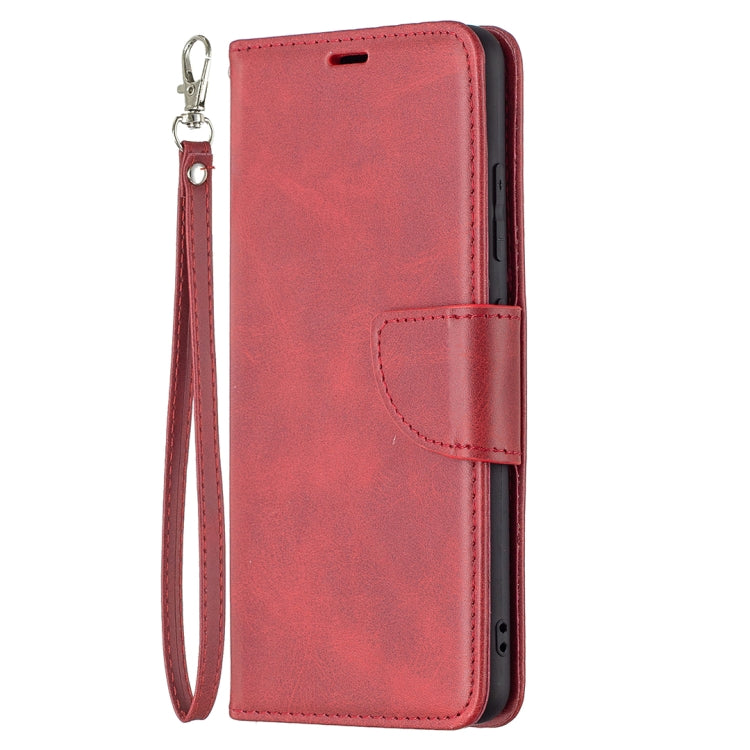 For Samsung Galaxy A32 4G Retro Lambskin Texture Pure Color Horizontal Flip PU Leather Case with Holder & Card Slots & Wallet & Lanyard