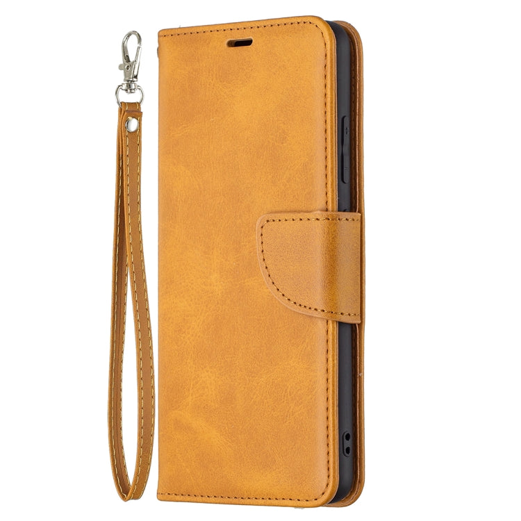 For Samsung Galaxy A32 4G Retro Lambskin Texture Pure Color Horizontal Flip PU Leather Case with Holder & Card Slots & Wallet & Lanyard