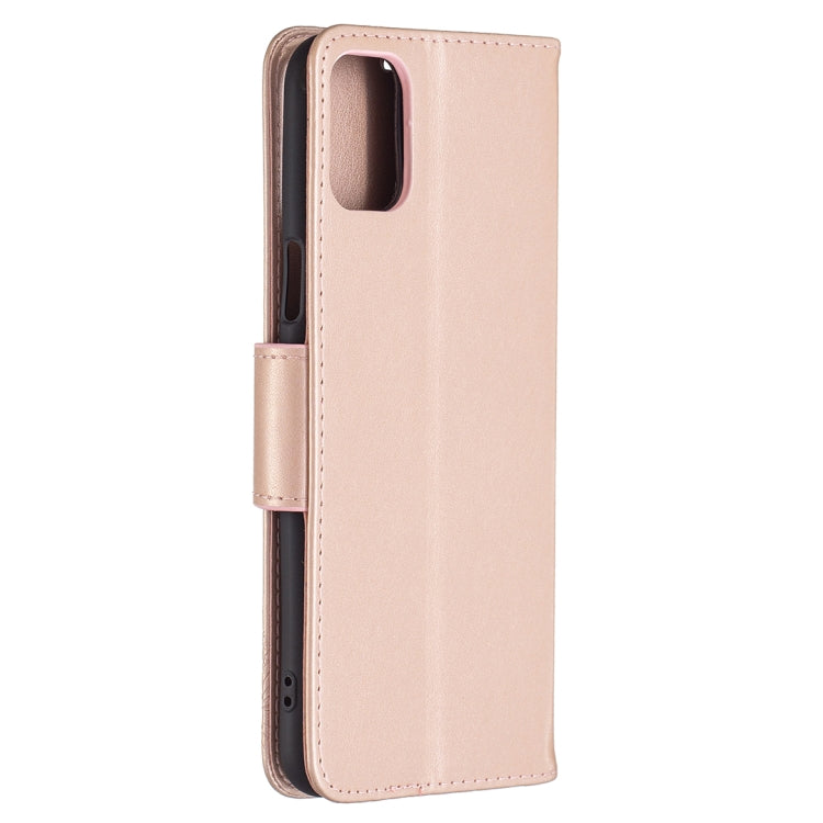 For LG K42 Two Butterflies Embossing Pattern Horizontal Flip Leather Case with Holder & Card Slot & Wallet & Lanyard