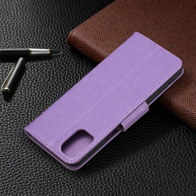 For LG K42 Two Butterflies Embossing Pattern Horizontal Flip Leather Case with Holder & Card Slot & Wallet & Lanyard