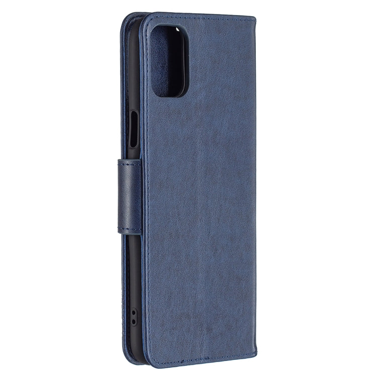 For LG K42 Two Butterflies Embossing Pattern Horizontal Flip Leather Case with Holder & Card Slot & Wallet & Lanyard
