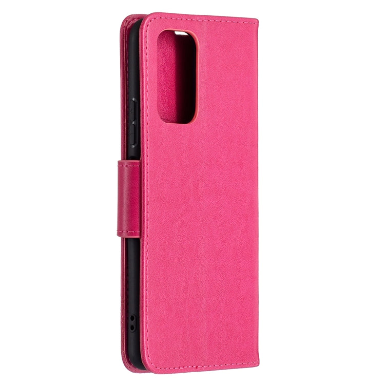 For Xiaomi Redmi Note 10 Pro Two Butterflies Embossing Pattern Horizontal Flip Leather Case with Holder & Card Slot & Wallet & Lanyard
