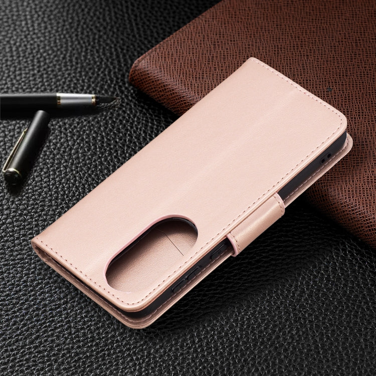 For Huawei P50 Two Butterflies Embossing Pattern Horizontal Flip Leather Case with Holder & Card Slot & Wallet & Lanyard