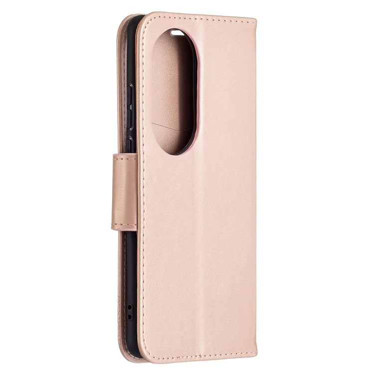 For Huawei P50 Pro Two Butterflies Embossing Pattern Horizontal Flip Leather Case with Holder & Card Slot & Wallet & Lanyard