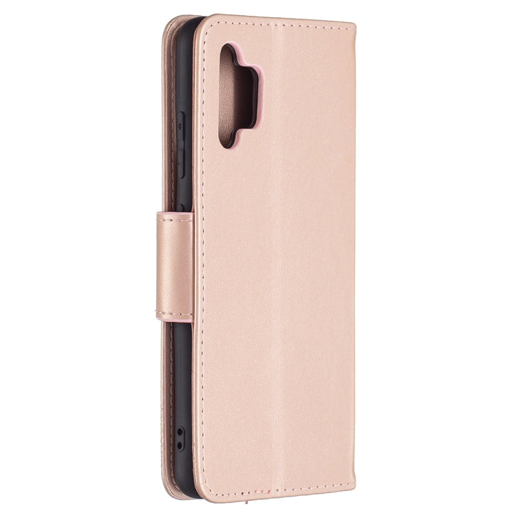For Samsung Galaxy A32 4G Two Butterflies Embossing Pattern Horizontal Flip Leather Case with Holder & Card Slot & Wallet & Lanyard