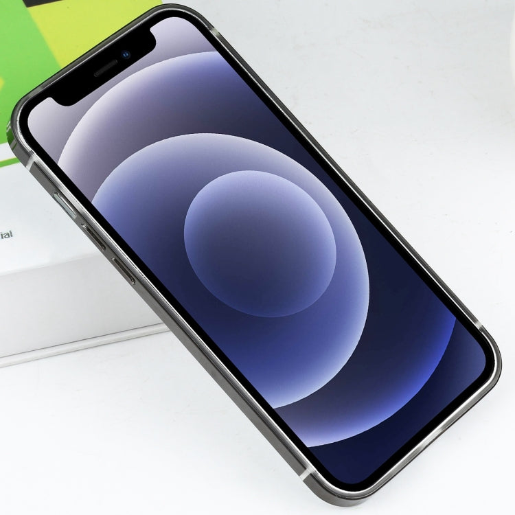 For iPhone 12 mini Stainless Steel + Acrylic Protective Case