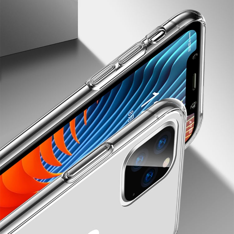 For iPhone 11 CAFELE Crystal Transparent Series Explosion-proof Soft Edge 6D Curved Tempered Glass Case
