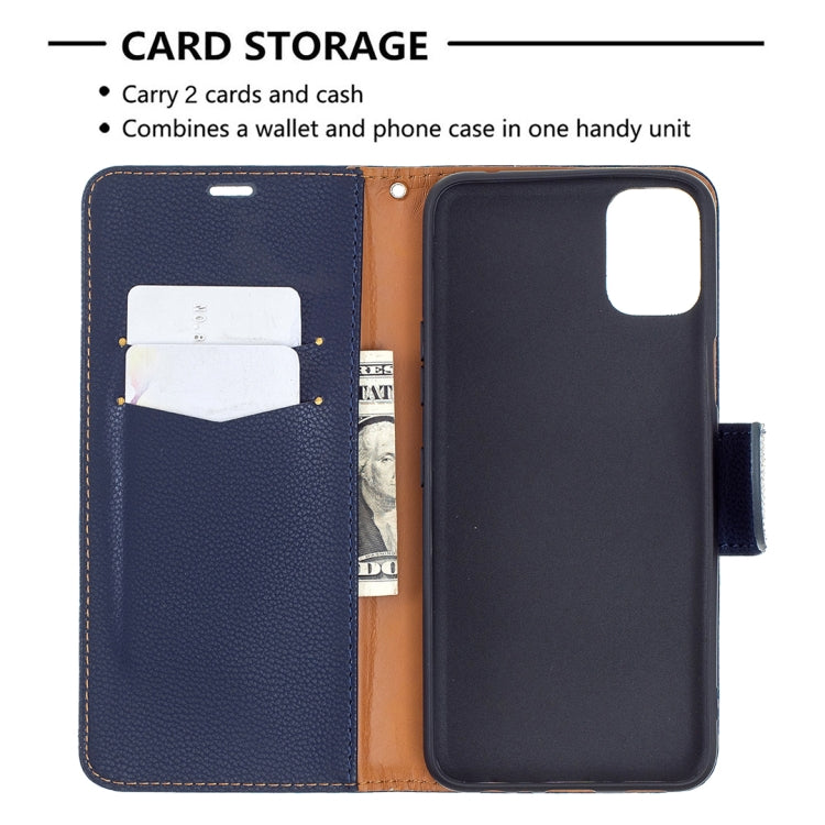 For LG K42 Litchi Texture Pure Color Horizontal Flip Leather Case with Holder & Card Slots & Wallet & Lanyard