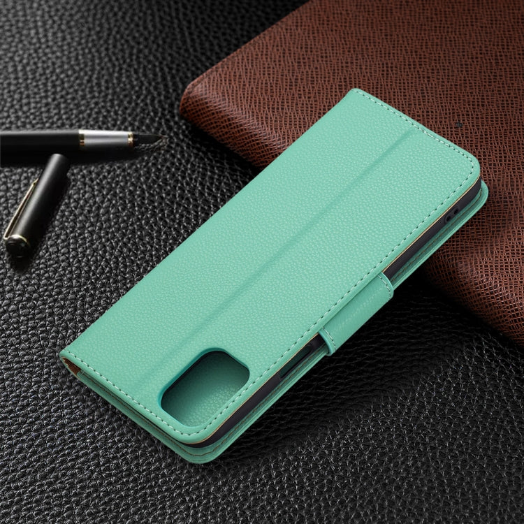 For LG K42 Litchi Texture Pure Color Horizontal Flip Leather Case with Holder & Card Slots & Wallet & Lanyard