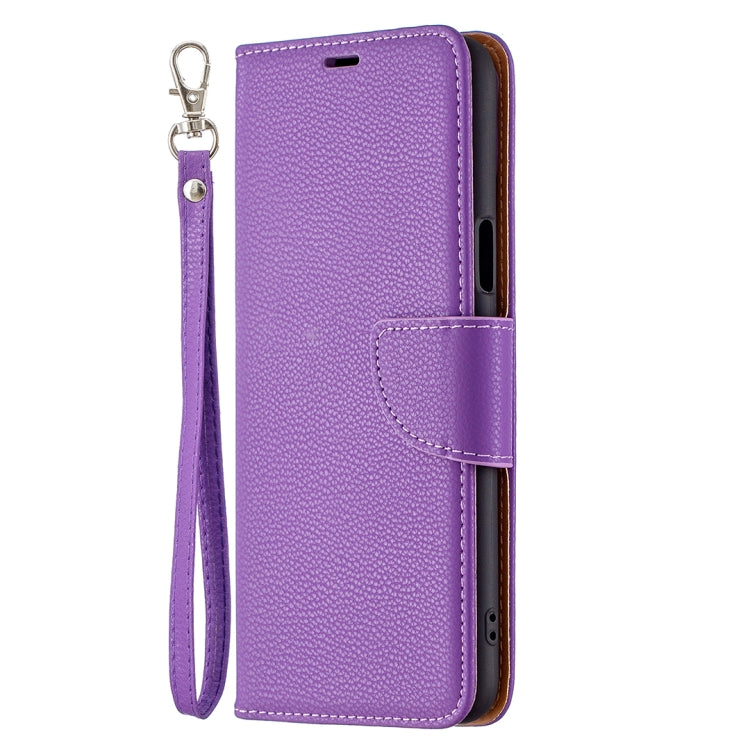 For LG K42 Litchi Texture Pure Color Horizontal Flip Leather Case with Holder & Card Slots & Wallet & Lanyard