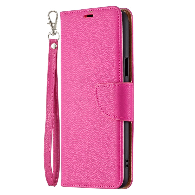 For LG K42 Litchi Texture Pure Color Horizontal Flip Leather Case with Holder & Card Slots & Wallet & Lanyard