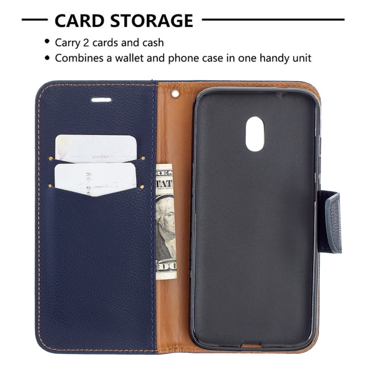 For Nokia C1 Plus Litchi Texture Pure Color Horizontal Flip Leather Case with Holder & Card Slots & Wallet & Lanyard