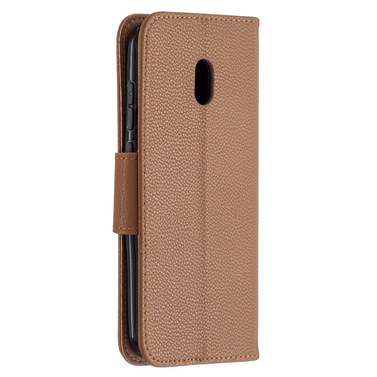For Nokia C1 Plus Litchi Texture Pure Color Horizontal Flip Leather Case with Holder & Card Slots & Wallet & Lanyard
