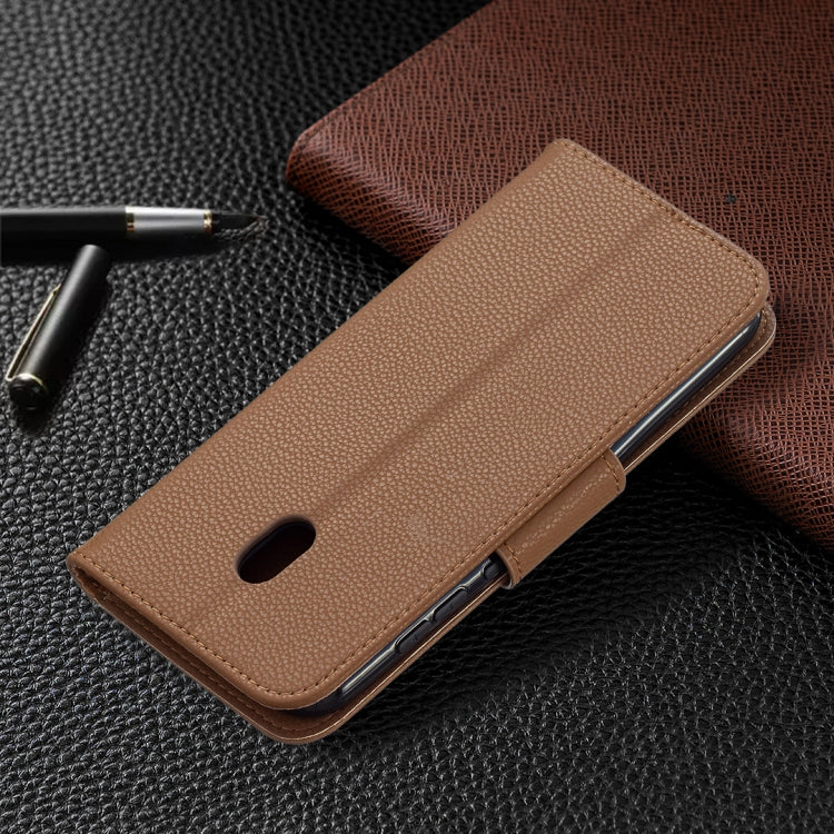 For Nokia C1 Plus Litchi Texture Pure Color Horizontal Flip Leather Case with Holder & Card Slots & Wallet & Lanyard