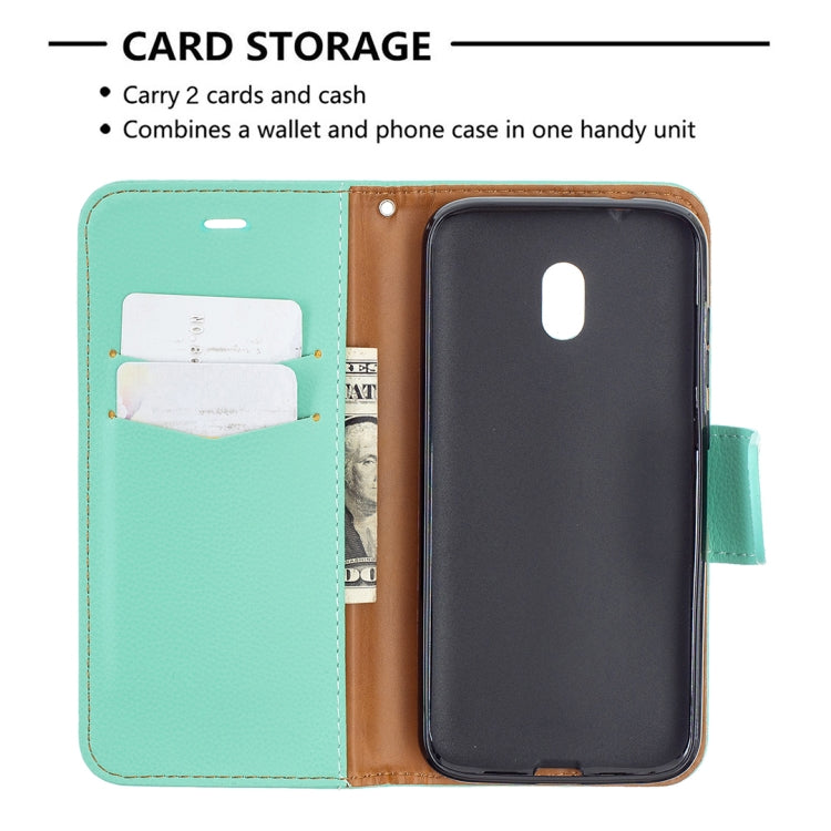 For Nokia C1 Plus Litchi Texture Pure Color Horizontal Flip Leather Case with Holder & Card Slots & Wallet & Lanyard