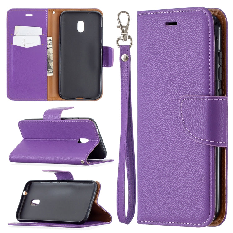 For Nokia C1 Plus Litchi Texture Pure Color Horizontal Flip Leather Case with Holder & Card Slots & Wallet & Lanyard