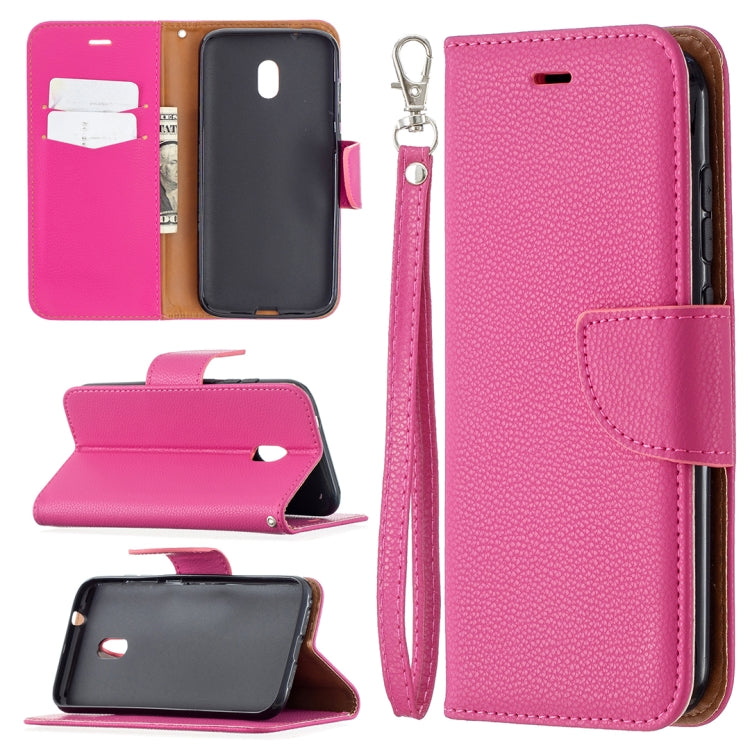For Nokia C1 Plus Litchi Texture Pure Color Horizontal Flip Leather Case with Holder & Card Slots & Wallet & Lanyard