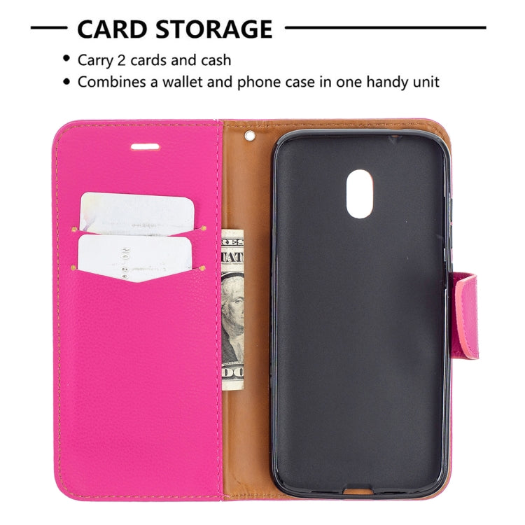 For Nokia C1 Plus Litchi Texture Pure Color Horizontal Flip Leather Case with Holder & Card Slots & Wallet & Lanyard