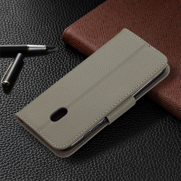 For Nokia C1 Plus Litchi Texture Pure Color Horizontal Flip Leather Case with Holder & Card Slots & Wallet & Lanyard