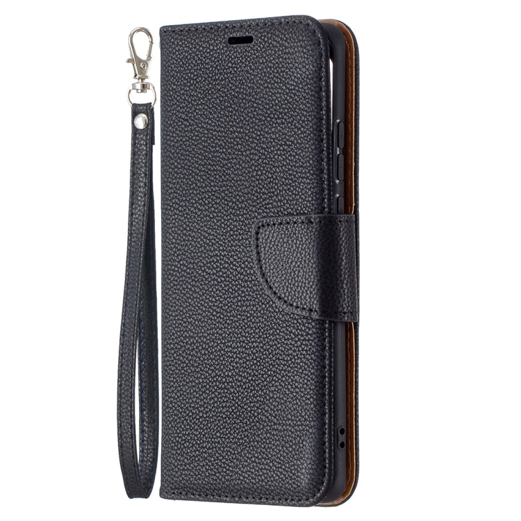 For Huawei P50 Pro Litchi Texture Pure Color Horizontal Flip Leather Case with Holder & Card Slots & Wallet & Lanyard