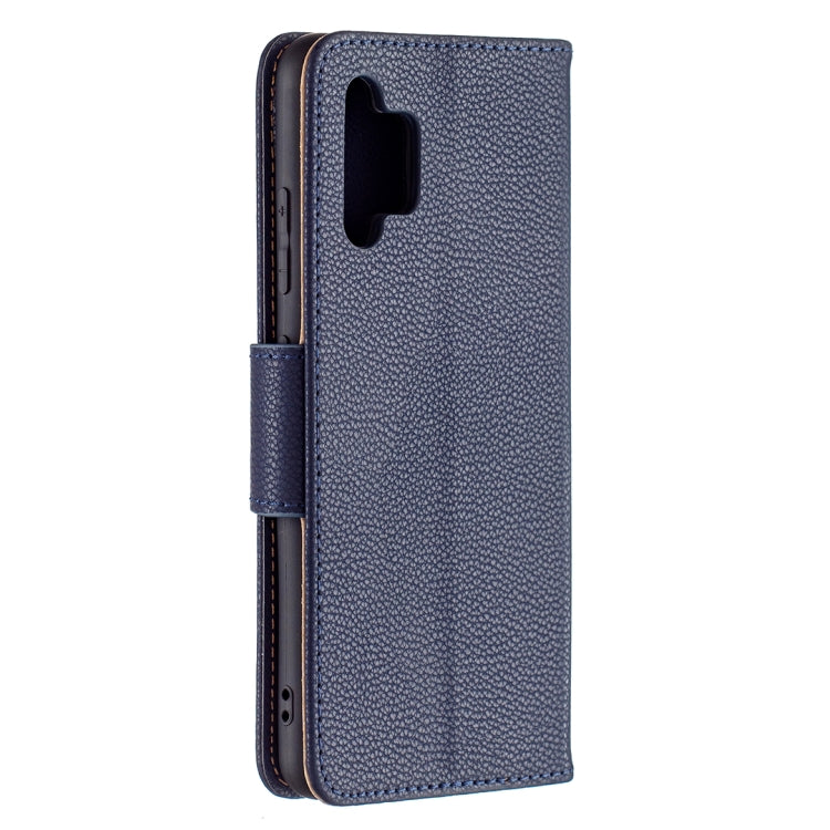 For Samsung Galaxy A32 4G Litchi Texture Pure Color Horizontal Flip Leather Case with Holder & Card Slots & Wallet & Lanyard