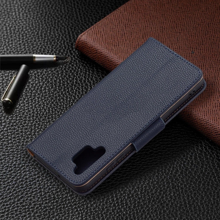 For Samsung Galaxy A32 4G Litchi Texture Pure Color Horizontal Flip Leather Case with Holder & Card Slots & Wallet & Lanyard