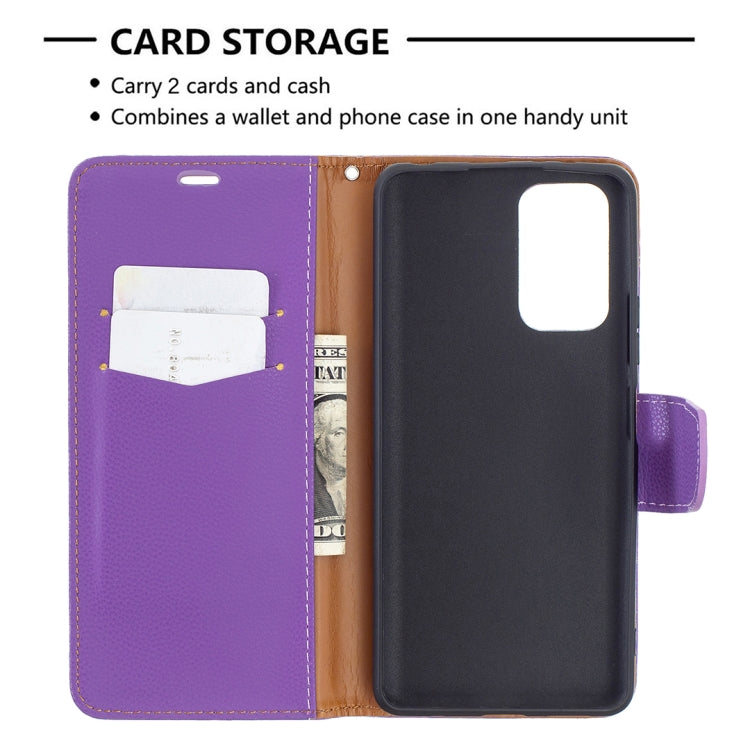 For Xiaomi Redmi Note 10 Pro Litchi Texture Pure Color Horizontal Flip Leather Case with Holder & Card Slots & Wallet & Lanyard