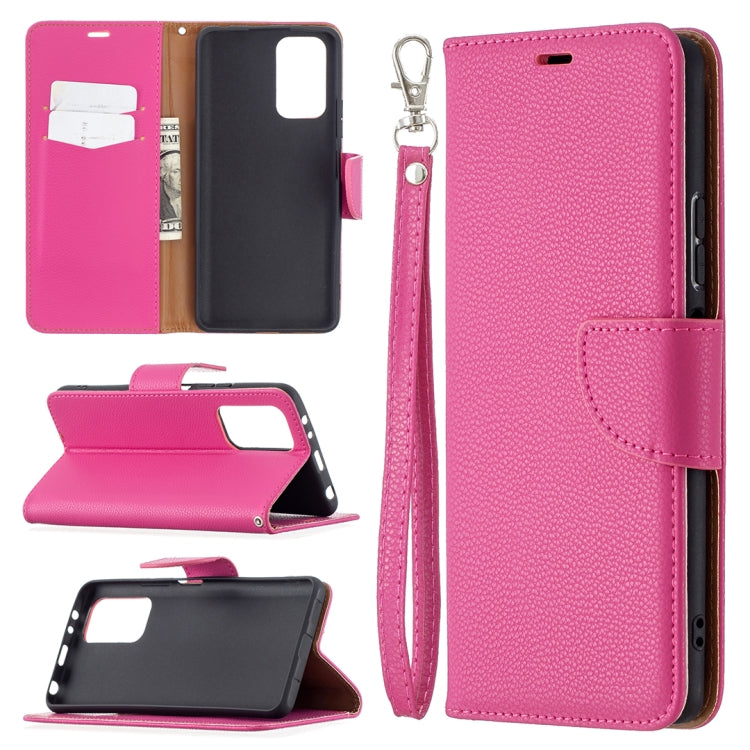 For Xiaomi Redmi Note 10 Pro Litchi Texture Pure Color Horizontal Flip Leather Case with Holder & Card Slots & Wallet & Lanyard