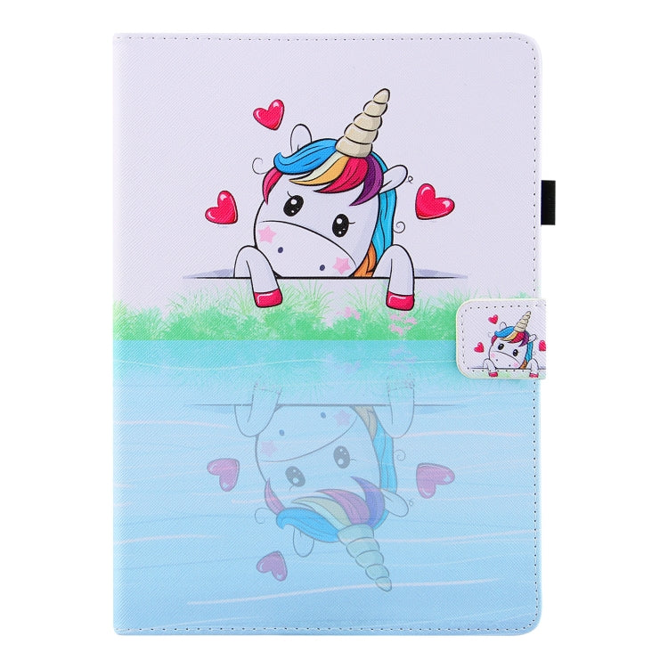 Universal Colored Drawing Horizontal Flip PU Leather Case with Holder & Card Slots & Wallet, Specification:7 inch